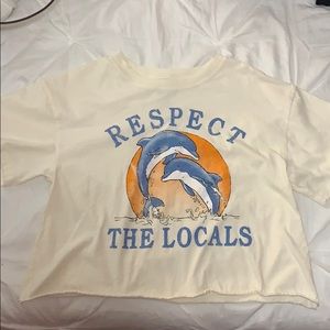 Dolphin Cropped T-shirt
